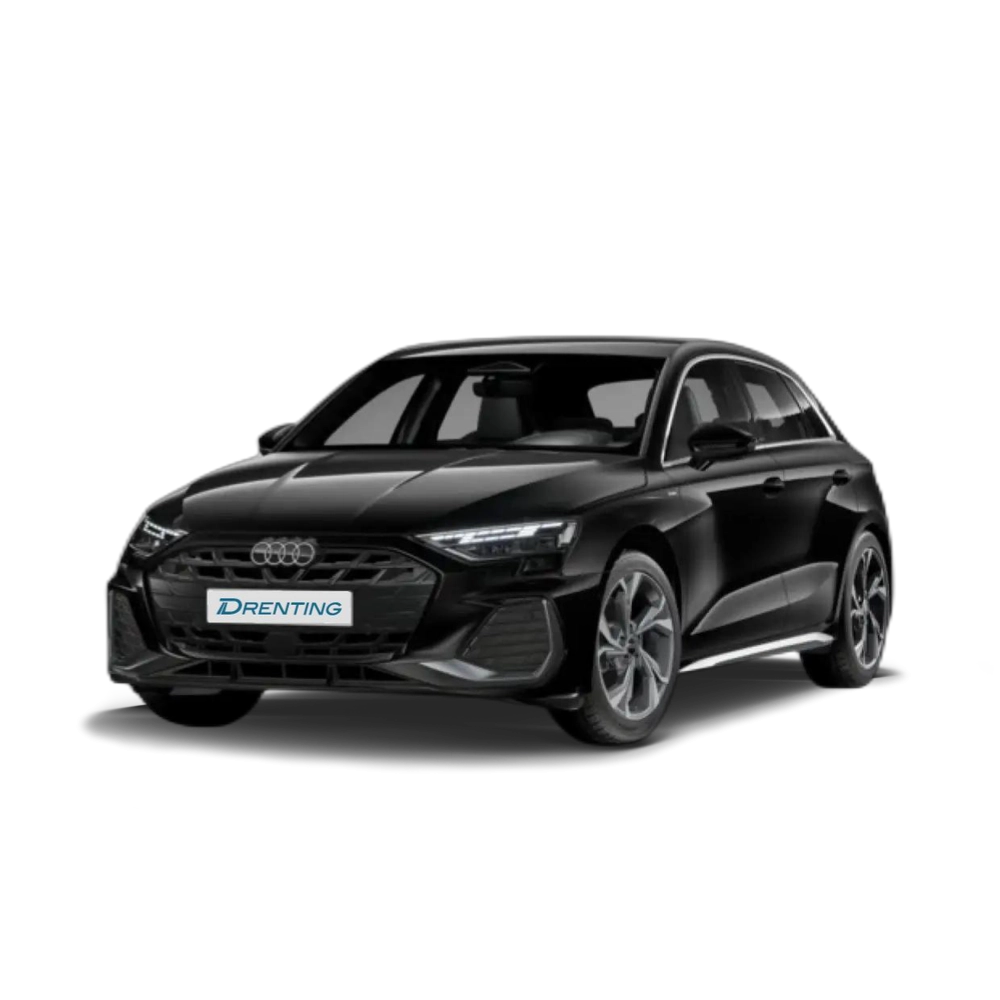 Renting Audi A3 Sportback TDI S line S tronic 110kW Negro