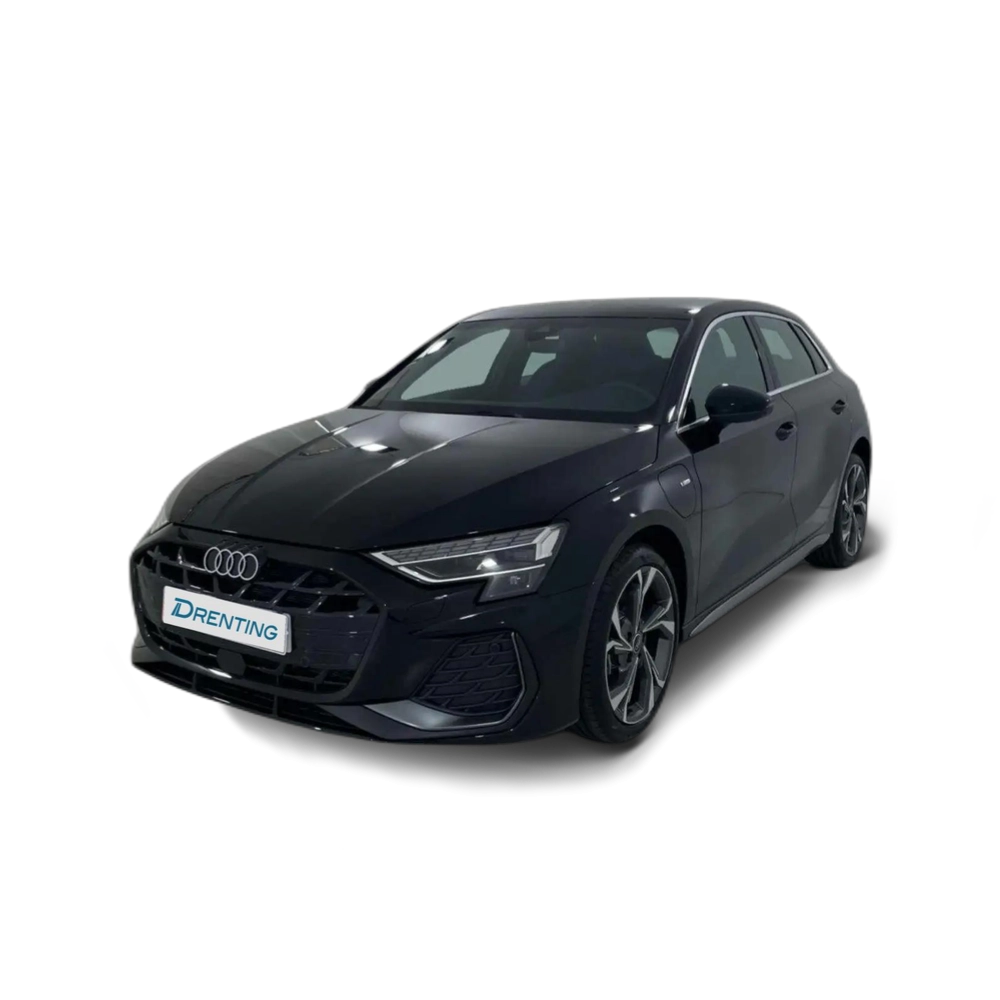 Renting Audi A3 Sportback TFSI e S line S tronic 150kW Negro 2