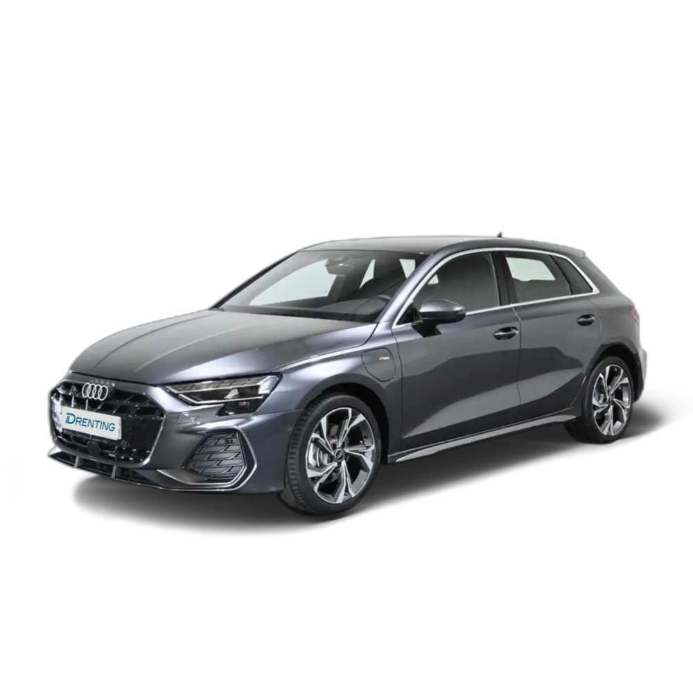 Renting Audi A3 Sportback TFSI e S line S tronic 150kW Gris 9