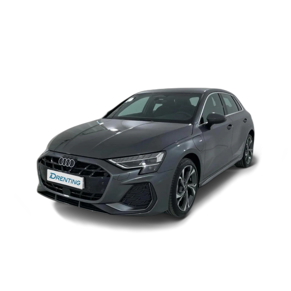 Renting Audi A3 Sportback TFSI e S line S tronic 150kW Gris