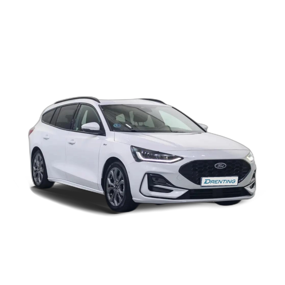 Renting Ford Focus Sportbreak 1.0 Ecoboost MHEV Active 125 Azul