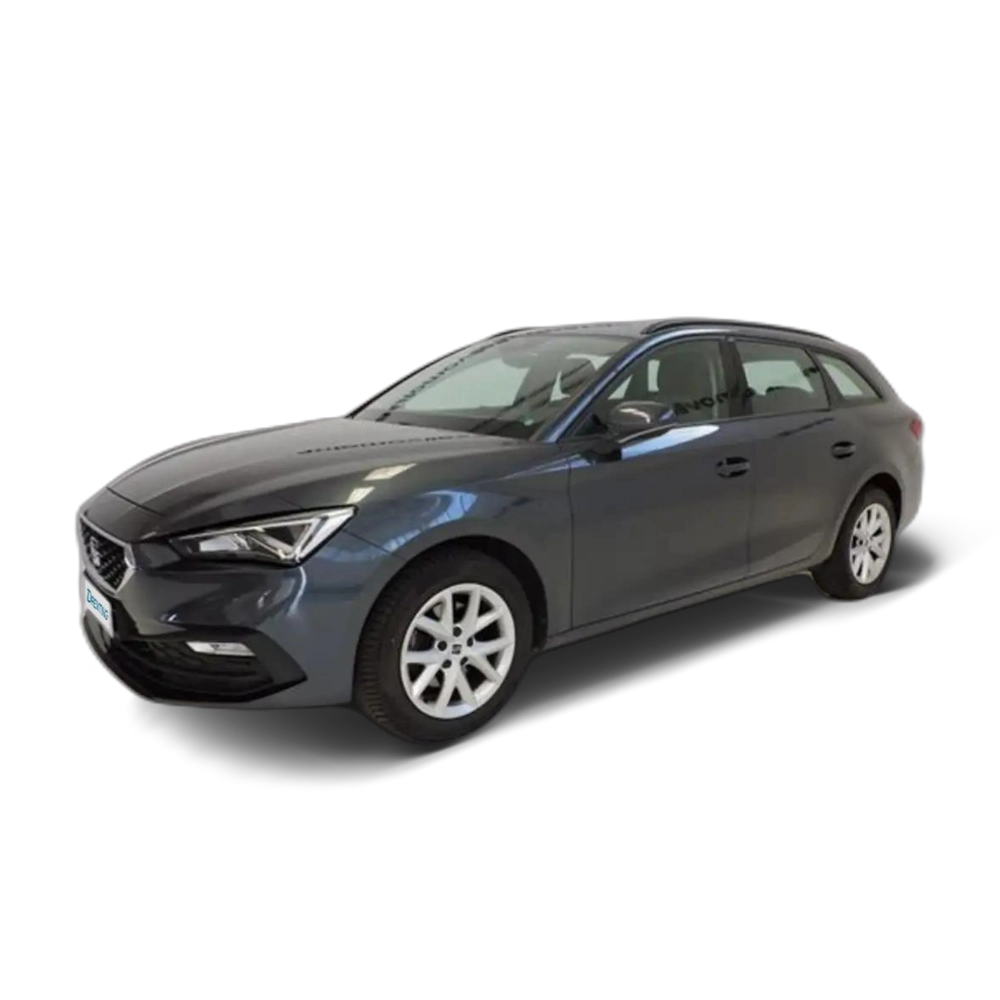 Renting SEAT Leon Sportstourer 1.0 eTSI 81 KW Gris