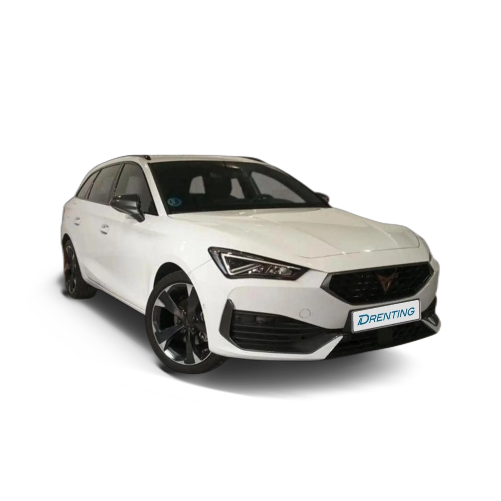 Renting CUPRA Leon Sportstourer 1.5 ETSI DSG 110KW Blanco