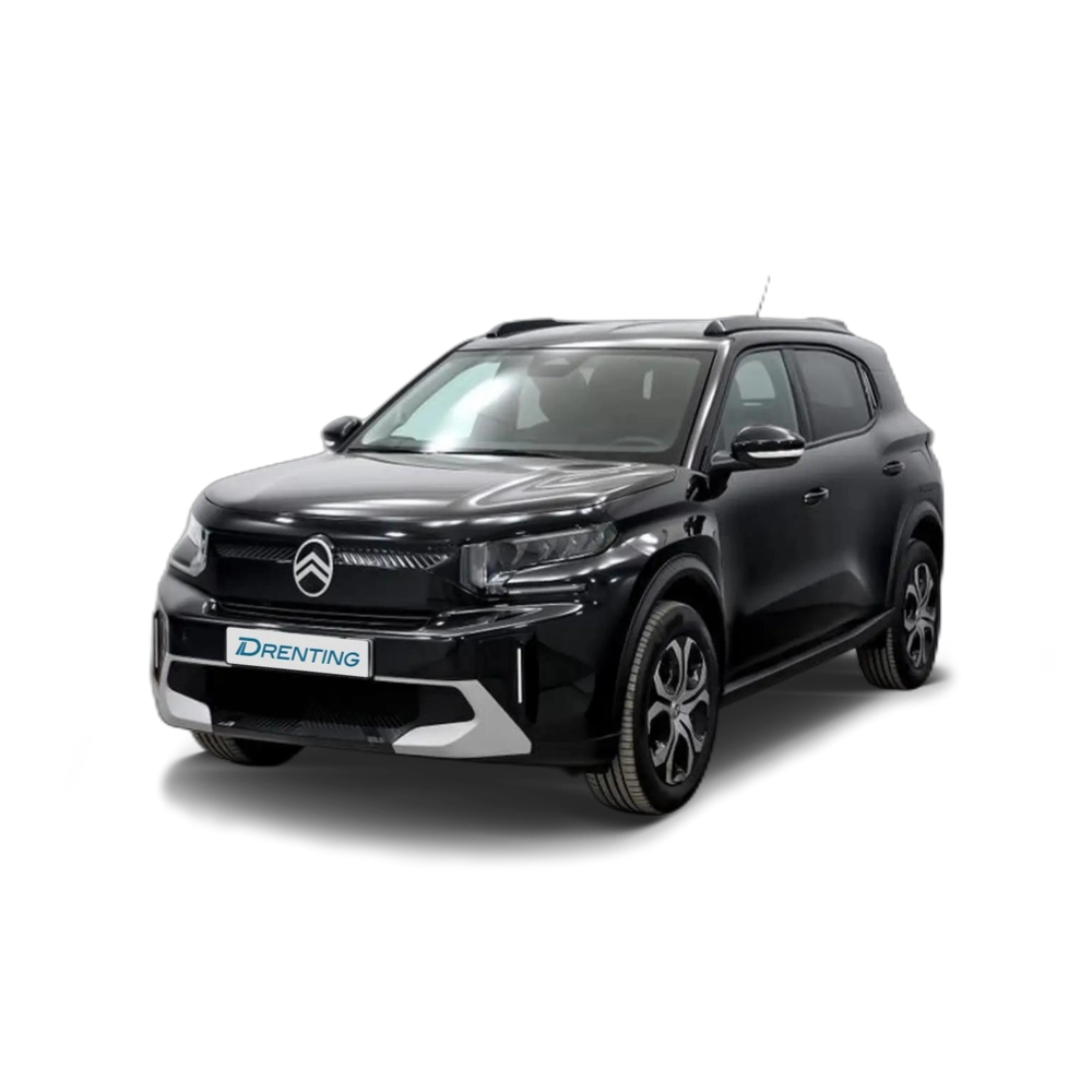 Renting Citroen C3 Aircross Turbo 73kW (100CV) BVM6 PLUS Negro