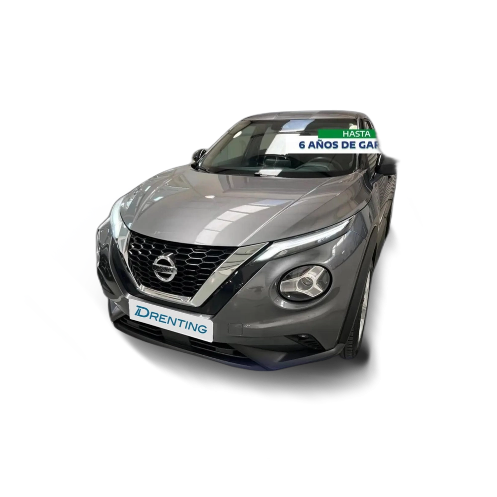 Renting Nissan Juke 1.0 DIG-T N-Connecta 4x2 DCT 7 84kW Gris 2