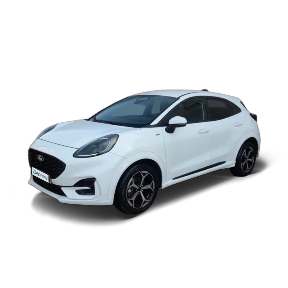 Renting Ford Puma 1.0 EcoBoost 125cv ST-Line MHEV Blanco