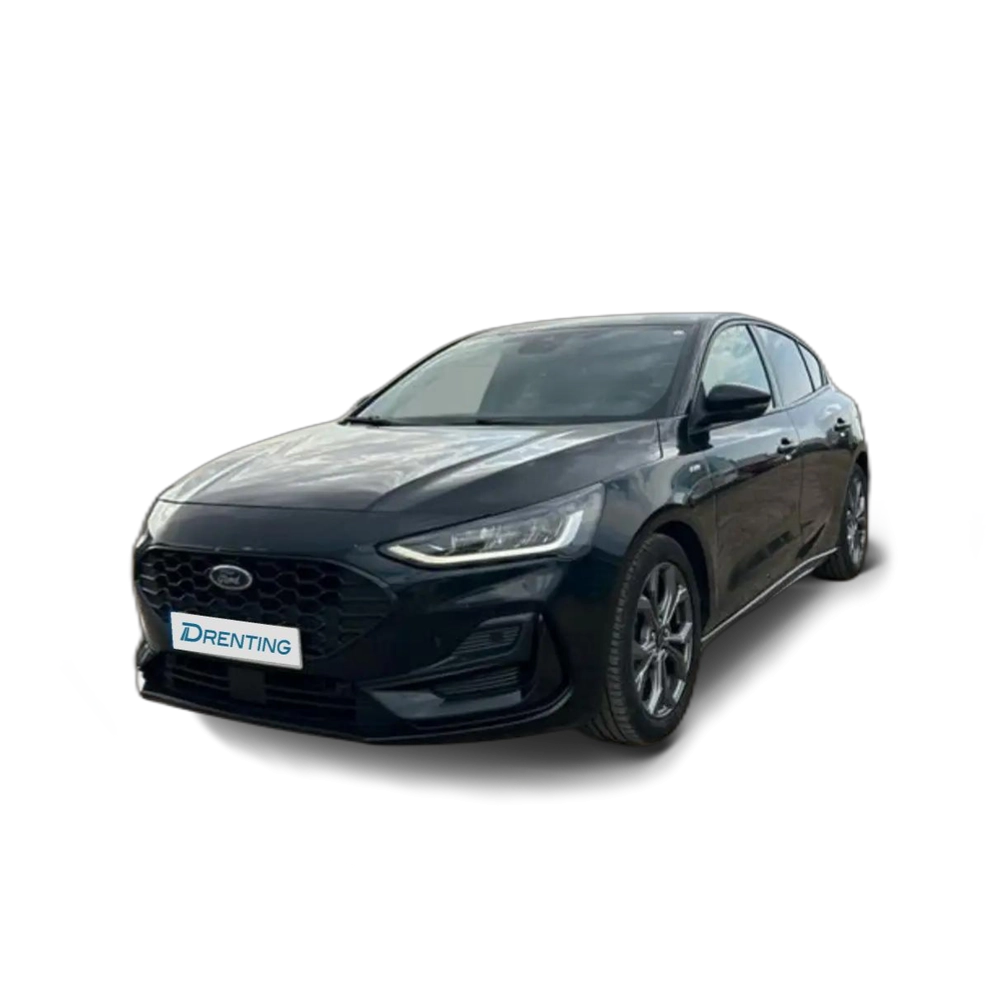 Renting Ford Focus 1.0 ECOBOOST MHEV 114KW ST-LINE 155 5P Negro