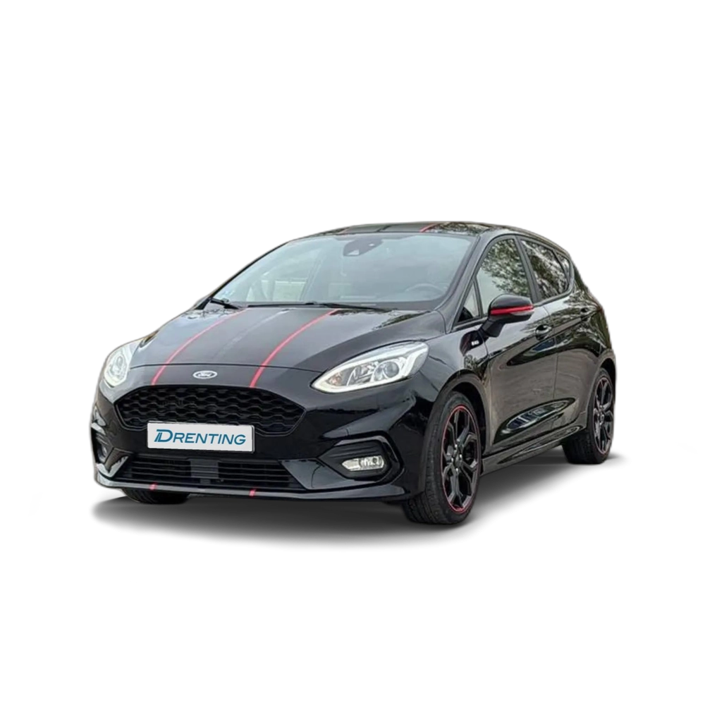 Renting Ford Fiesta 1.0 EcoBoost S/S ST Line 140 Negro