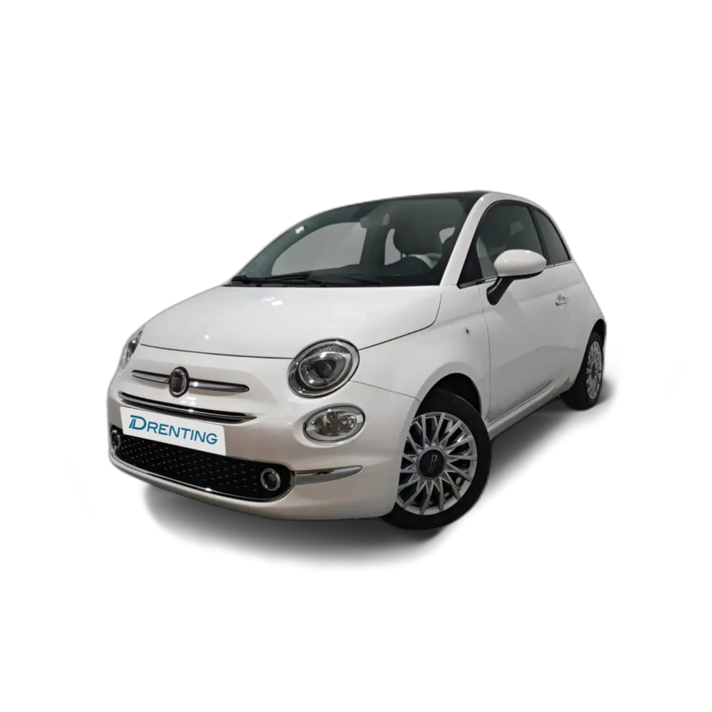 Renting Fiat 500 1.0 Hybrid Dolcevita 52kW Blanco 1 3