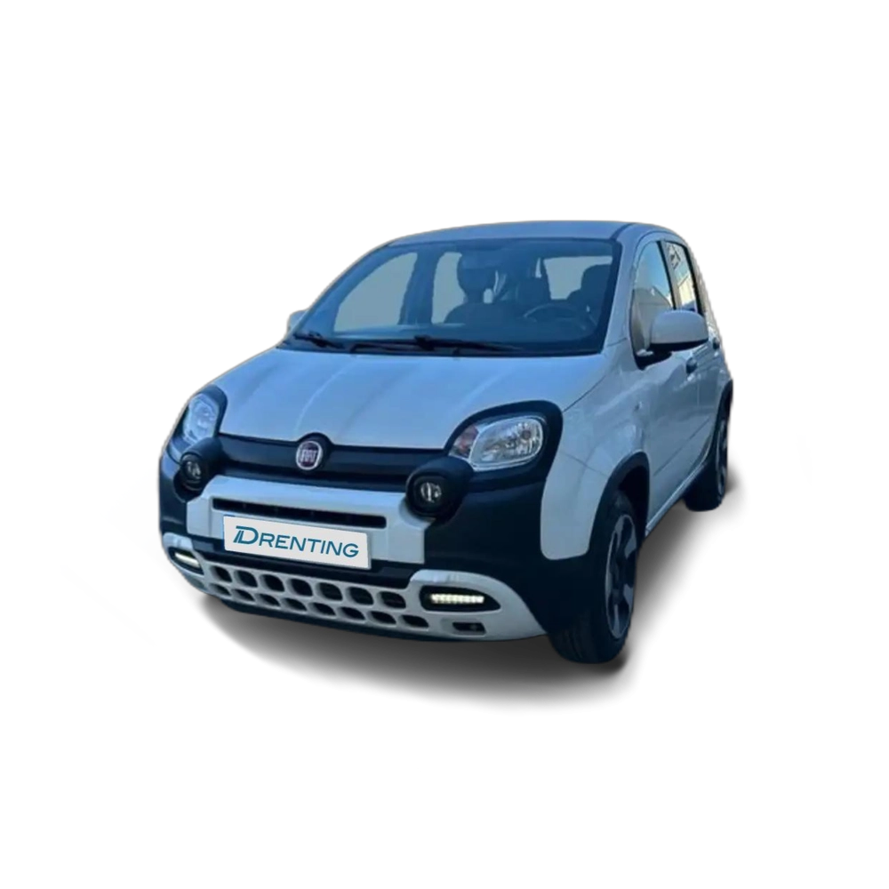 Renting Fiat Panda 1.0 MHEV CROSS 70 5P Blanco