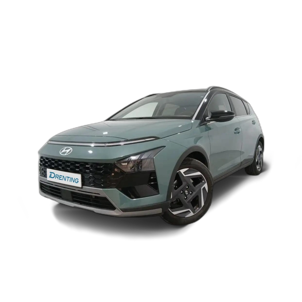 Renting Hyundai BAYON 1.0 TGDI 48V Tecno Blanco 1