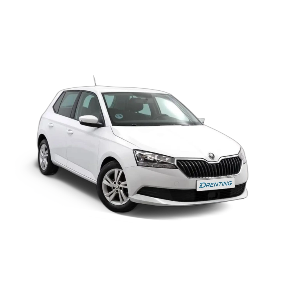 Renting Skoda Fabia 1.0 TSI Ambition Plus 70kW Blanco 1