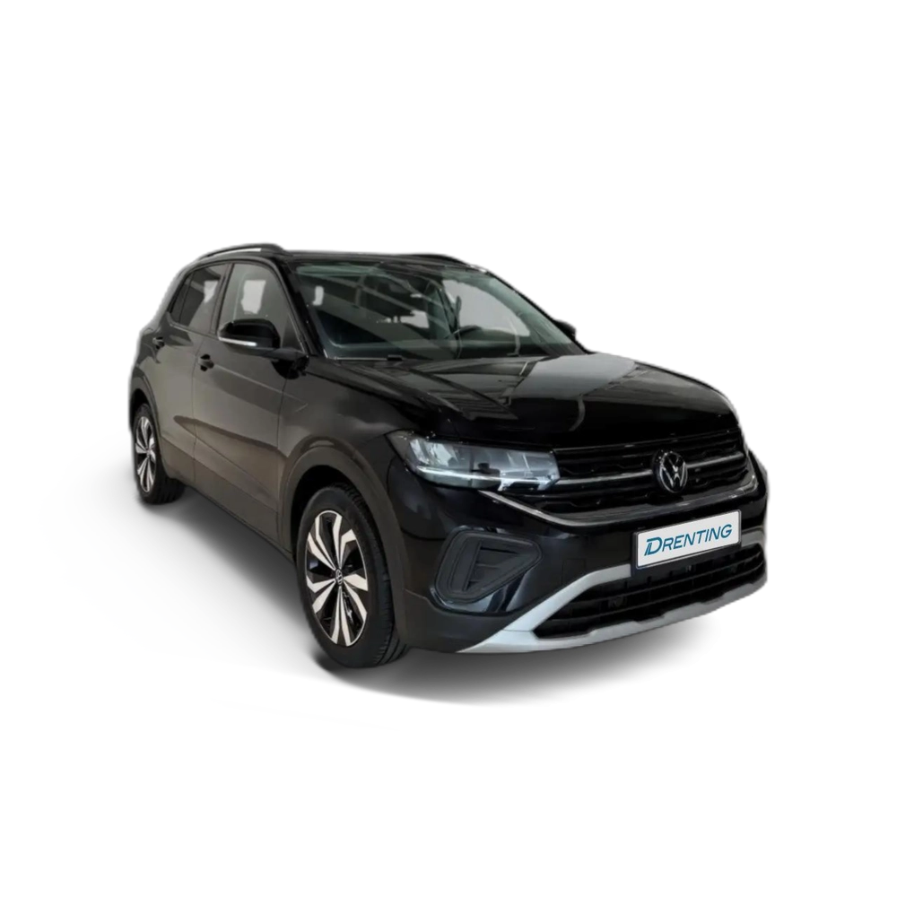 Renting Volkswagen T-Cross 1.0 TSI Más 85kW Negro