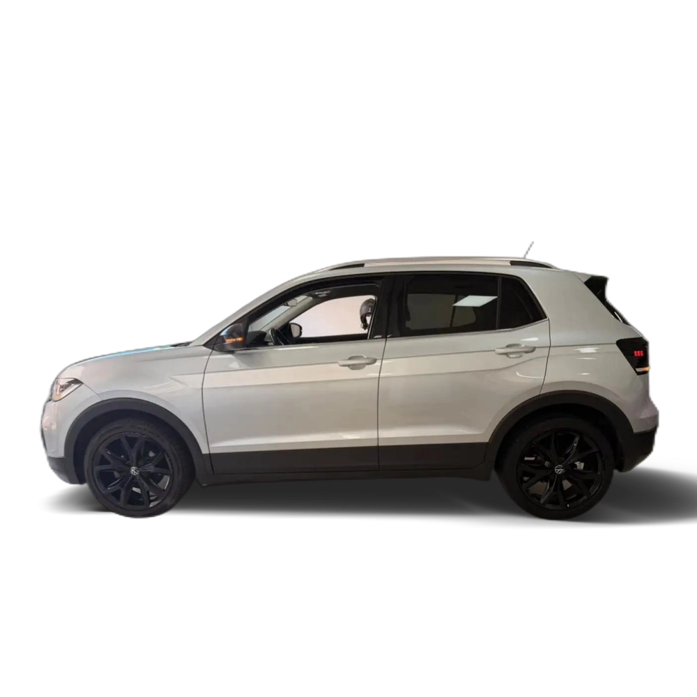 Renting Volkswagen T-Cross 1.0 TSI Sport DSG7 81kW Plateado