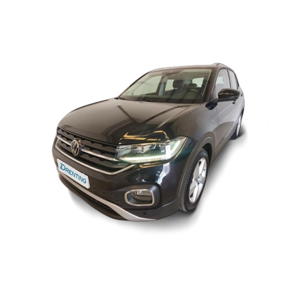 Renting Volkswagen T-Cross 1.0 TSI Sport DSG7 81kW Negro