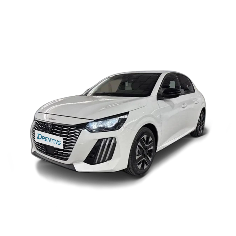 Renting Peugeot 208 1.2 Hybrid Allure e-DCS6 100 Blanco 2