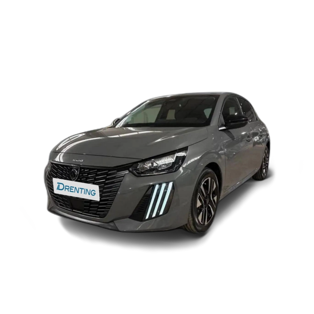 Renting Peugeot 208 1.2 Hybrid Allure e-DCS6 110 Gris 8