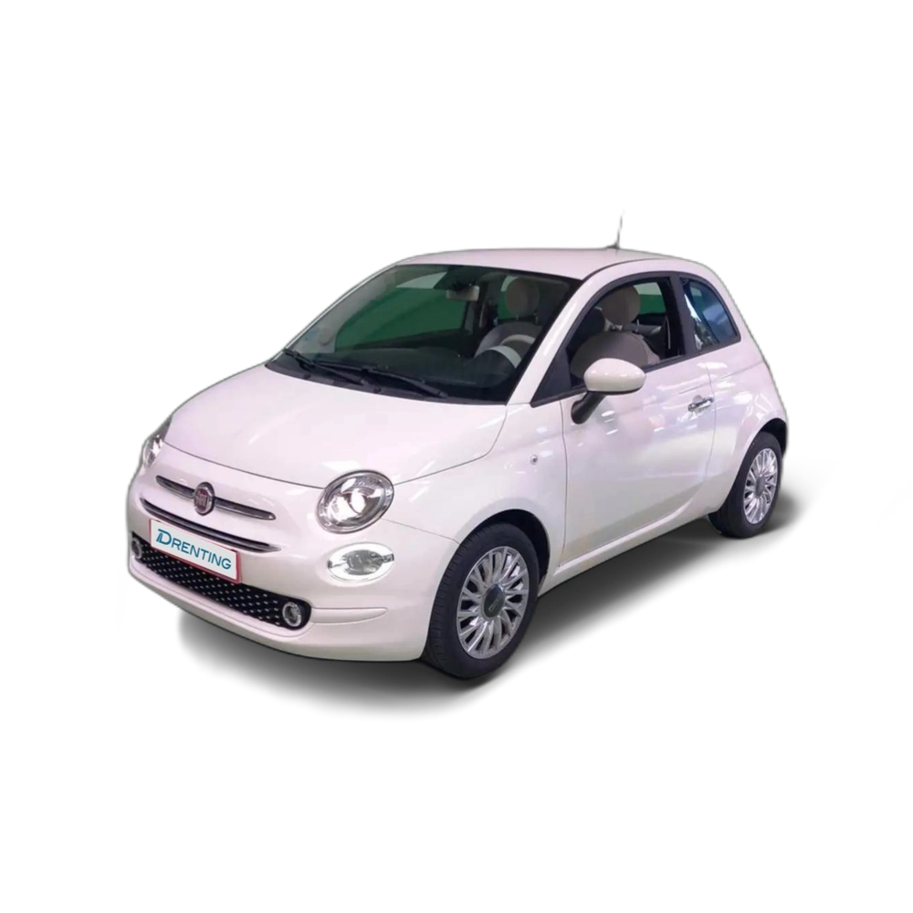Renting Fiat 500 1.2 Lounge MTA Blanco