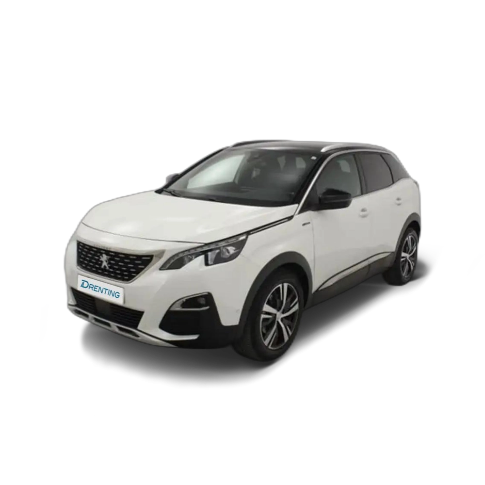 Renting Peugeot 3008 1.2 PURETECH 96KW (130CV) GT LINE EAT8 Blanco