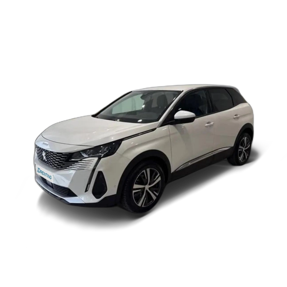 Renting Peugeot 3008 1.2 PureTech 96KW S&amp;S  EAT8 Allure Blanco