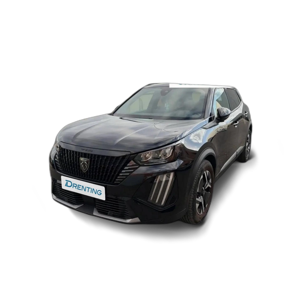 Renting Peugeot 2008 1.2 PureTech S&amp;S Allure 100 Negro 2