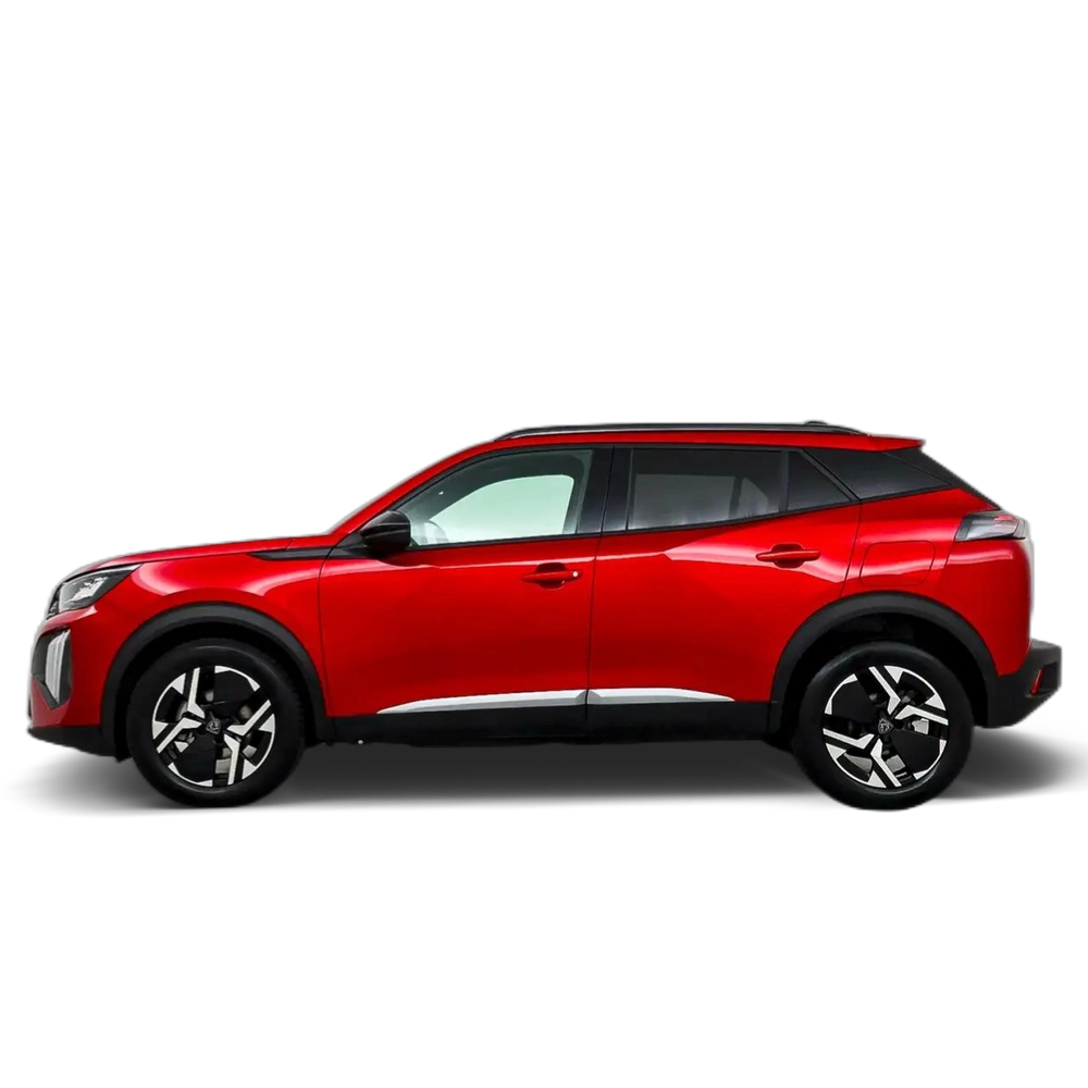 Renting Peugeot 2008 1.2 PureTech S&amp;S Allure 100 Rojo