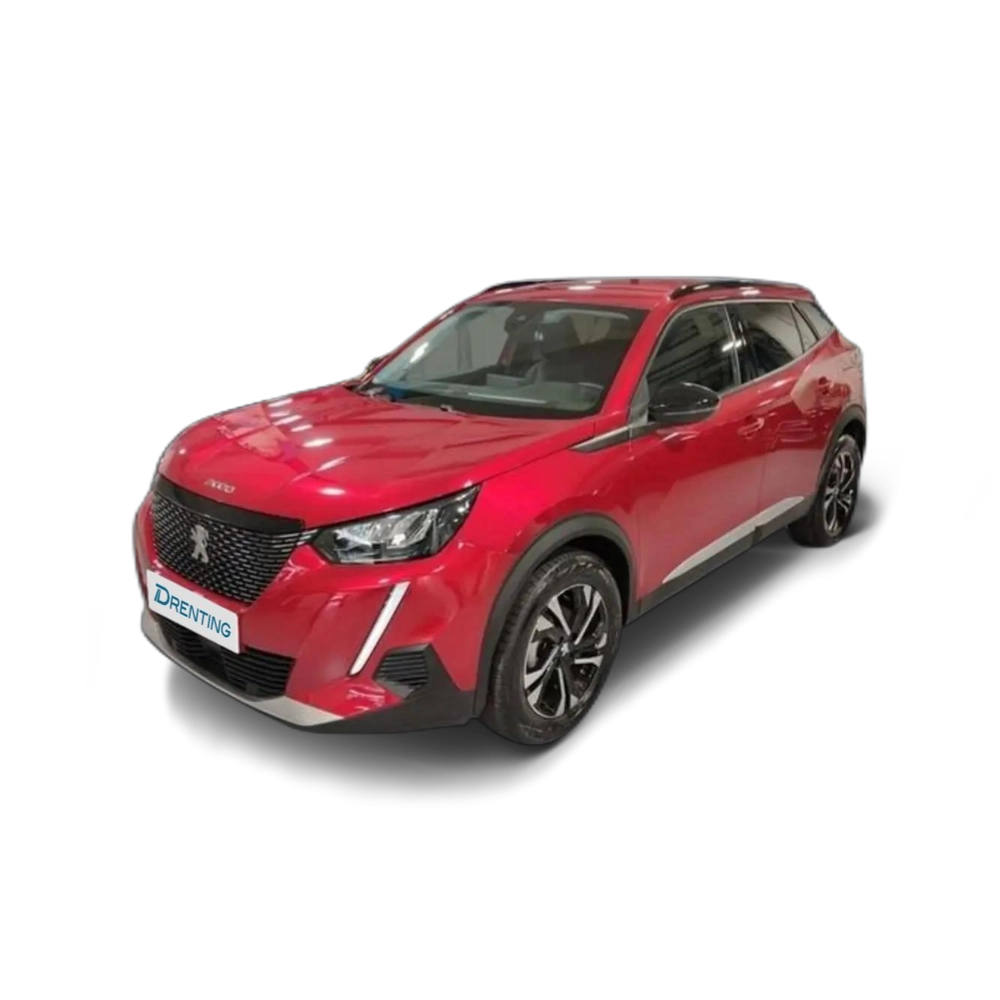 Renting Peugeot 2008 1.2 PureTech S&amp;S Allure Pack EAT8 130 Rojo 1