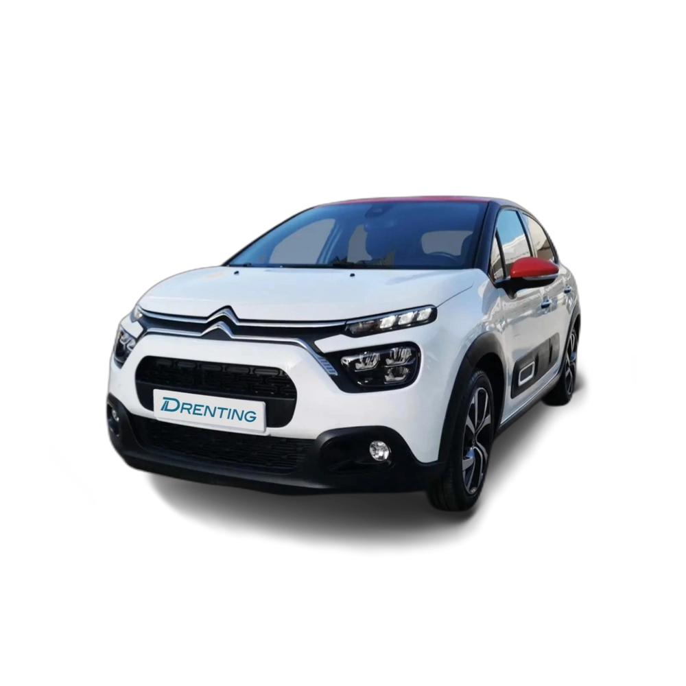 Renting Citroen C3 1.2 PureTech S&amp;S Shine EAT6 110 Blanco