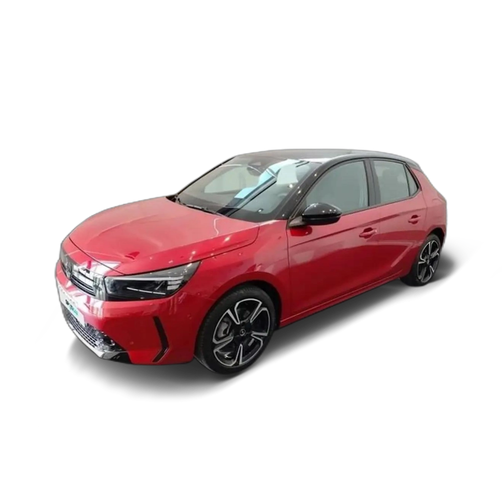 Renting Opel Corsa 1.2T XHT Hybrid 107kW  eDCT GS Rojo