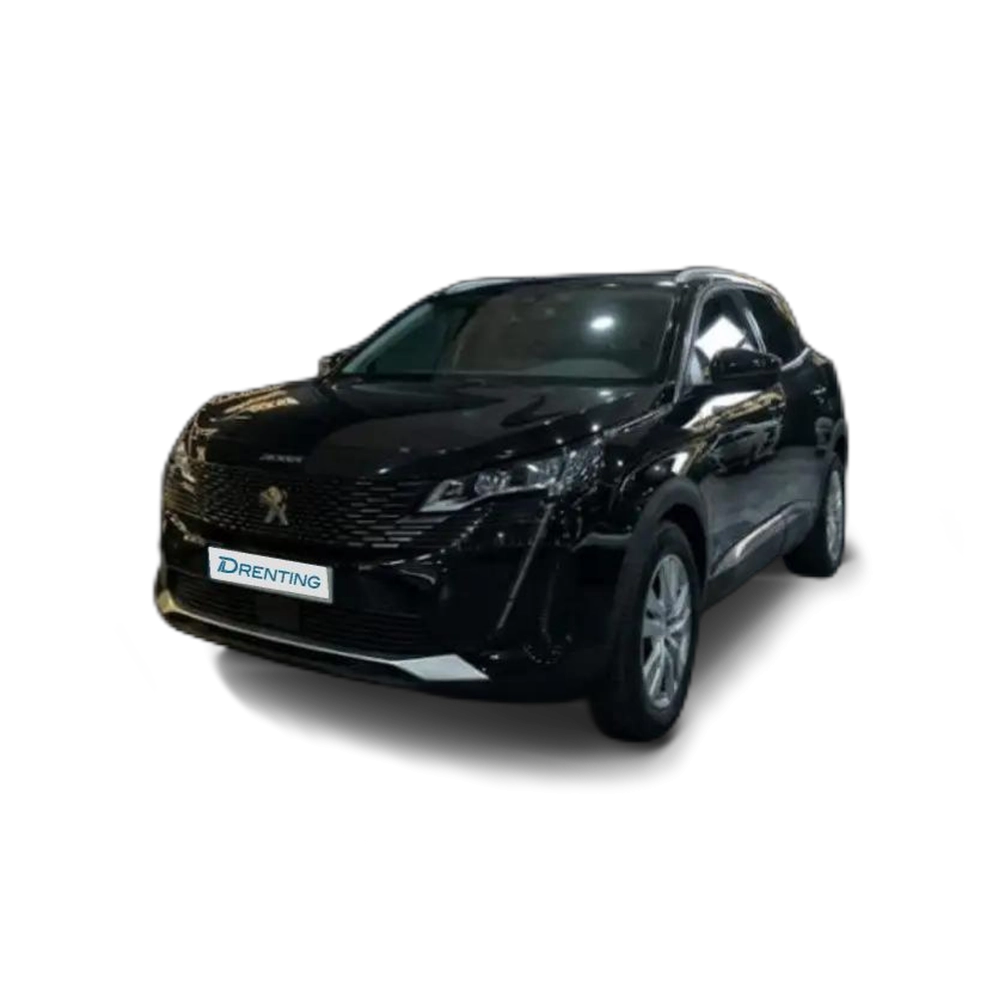 Renting Peugeot 3008 1.5 BlueHDi 130cv S&amp;S ACTIVE PACK Negro