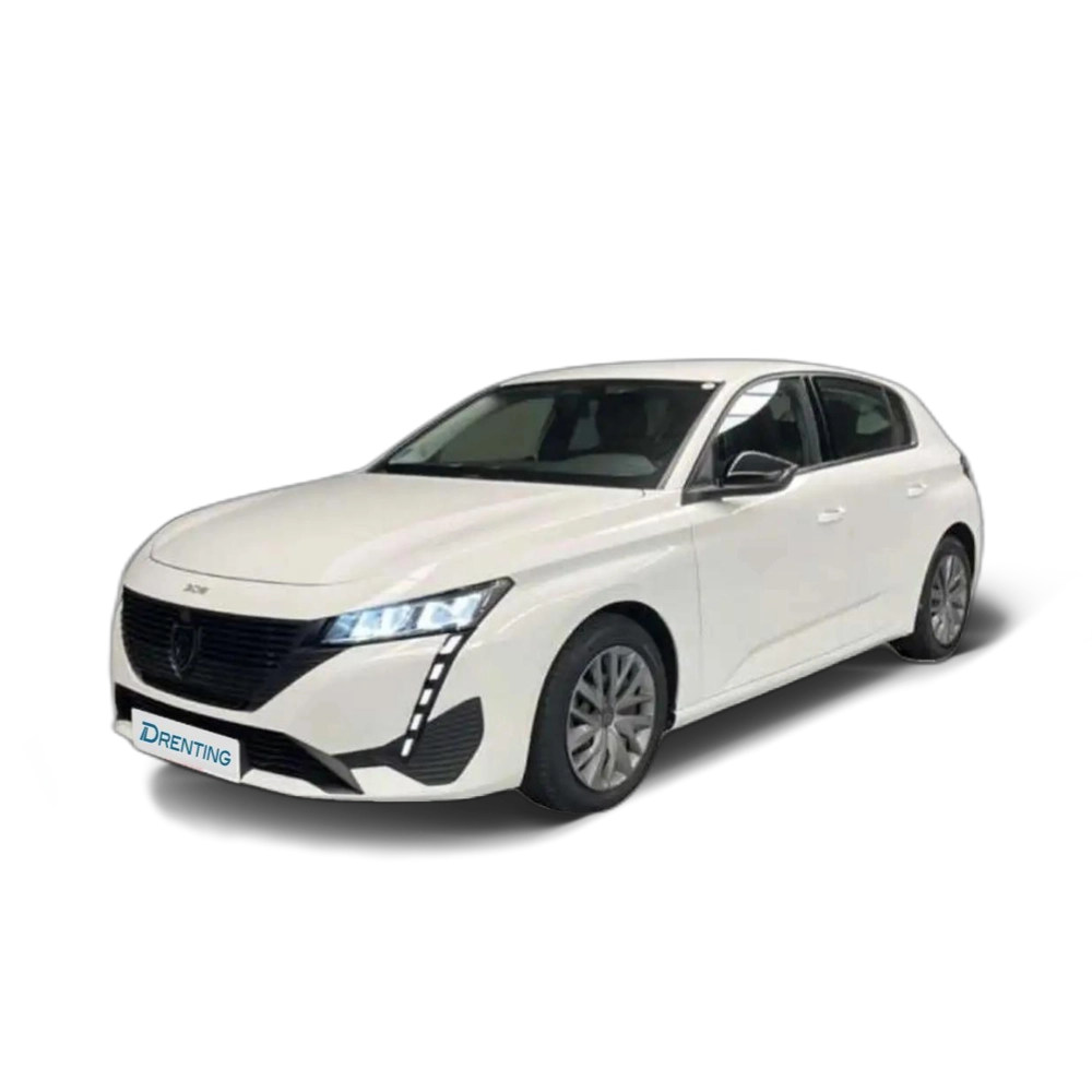 Renting Peugeot 308 1.5 BlueHDi S&amp;S Active Pack 130 Blanco 1