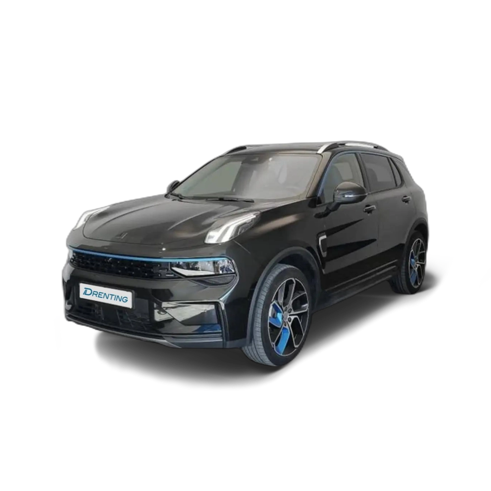 Renting Lynk &amp; Co 01 1.5 PHEV 6.6kW 192 kW (261 CV) Negro