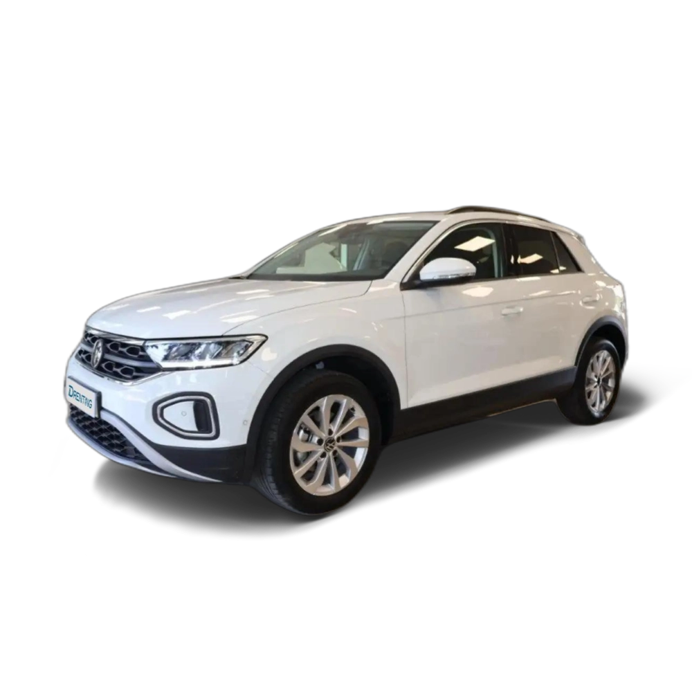 Renting Volkswagen T-Roc 1.5 TSI Life DSG7 110KW Blanco 2