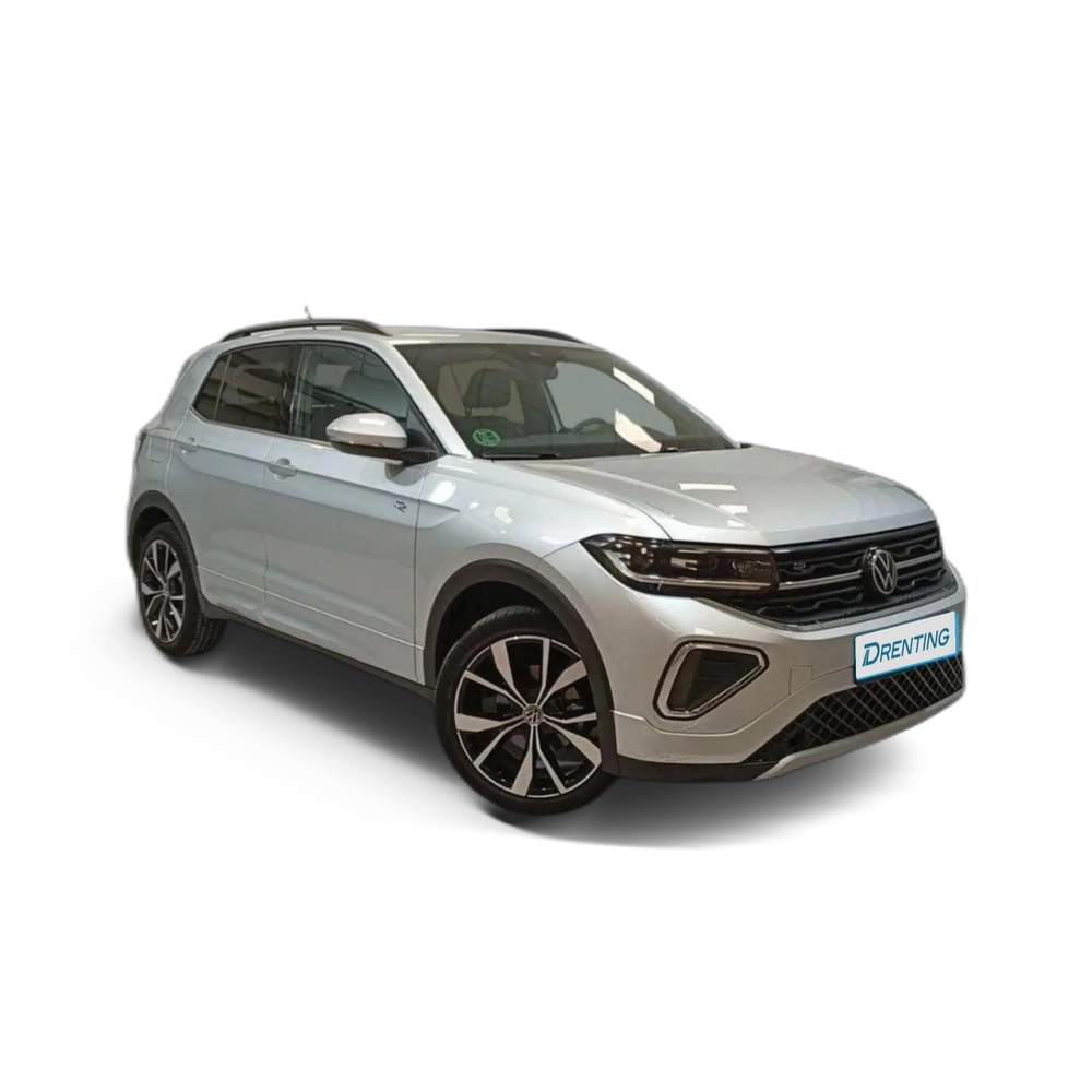 Renting Volkswagen T-Cross 1.5 TSI R-Line Aut. 110kW Gris 2