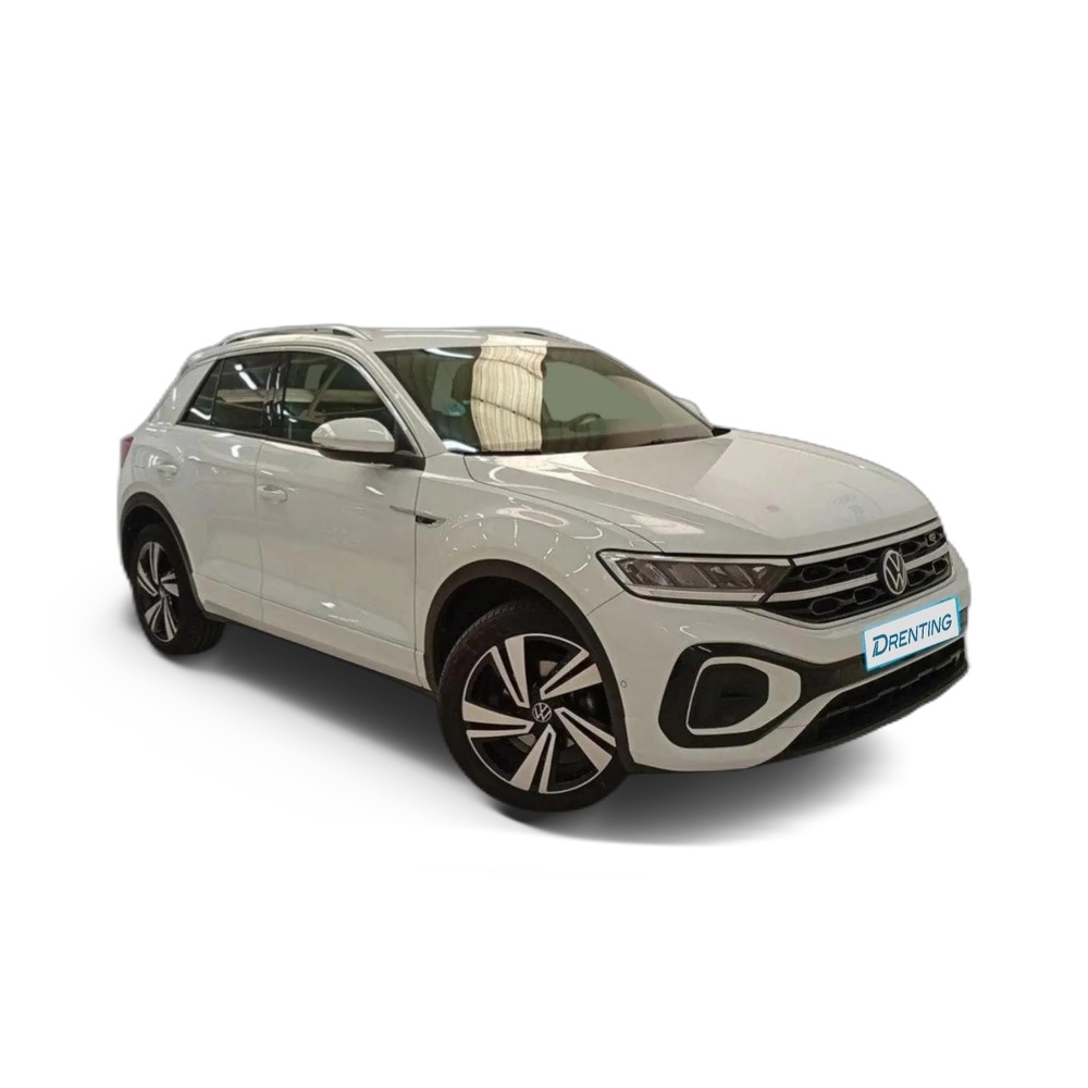 Renting Volkswagen T-Roc 1.5 TSI R-Line kW DSG7 110KW Blanco 1