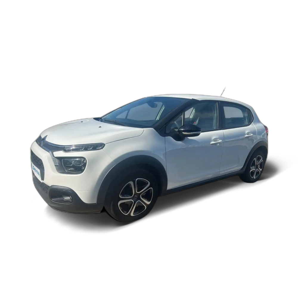 Renting Citroen C3 1.5BlueHDi S&amp;S Plus 100 Blanco 1