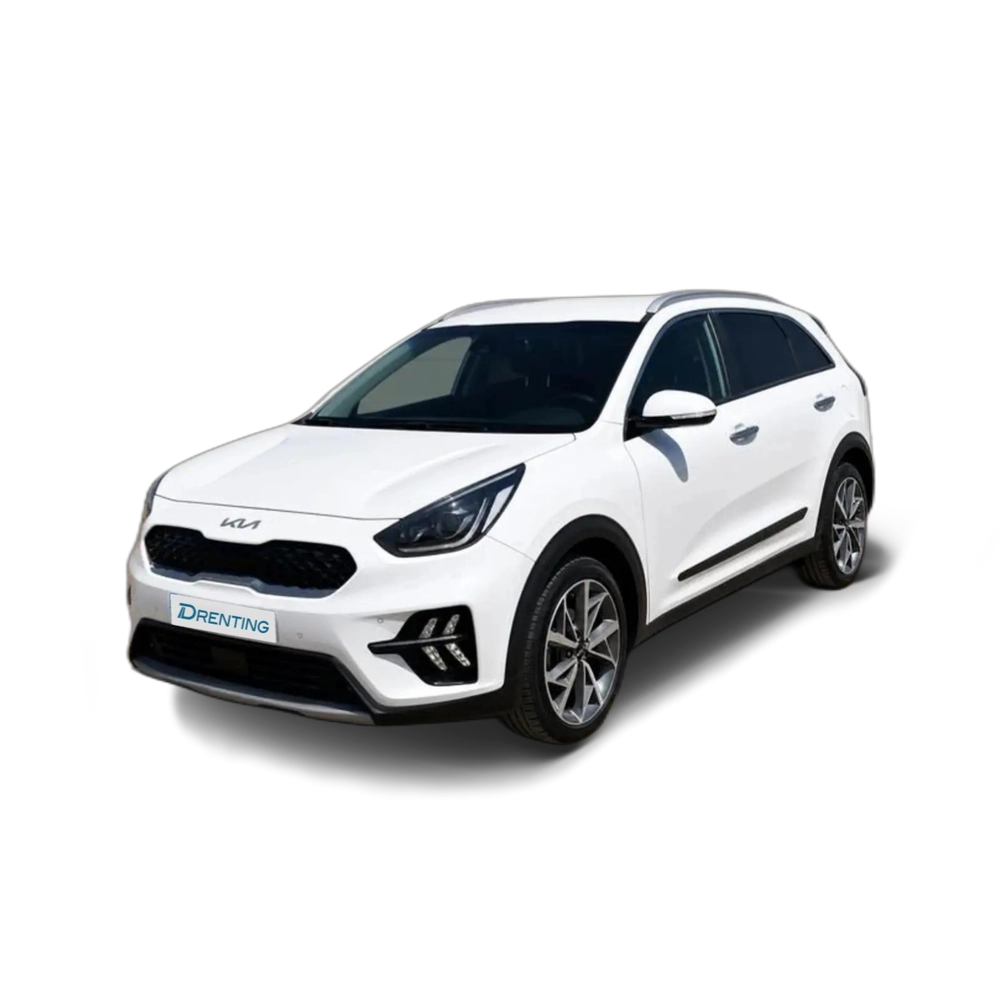 Renting Kia Niro 1.6 GDI HYBRID EMOTION 141 5P Blanco