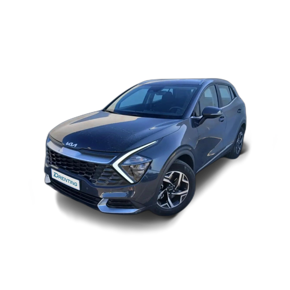 Renting Kia Sportage 1.6 T-GDi HEV Tech 239 Negro