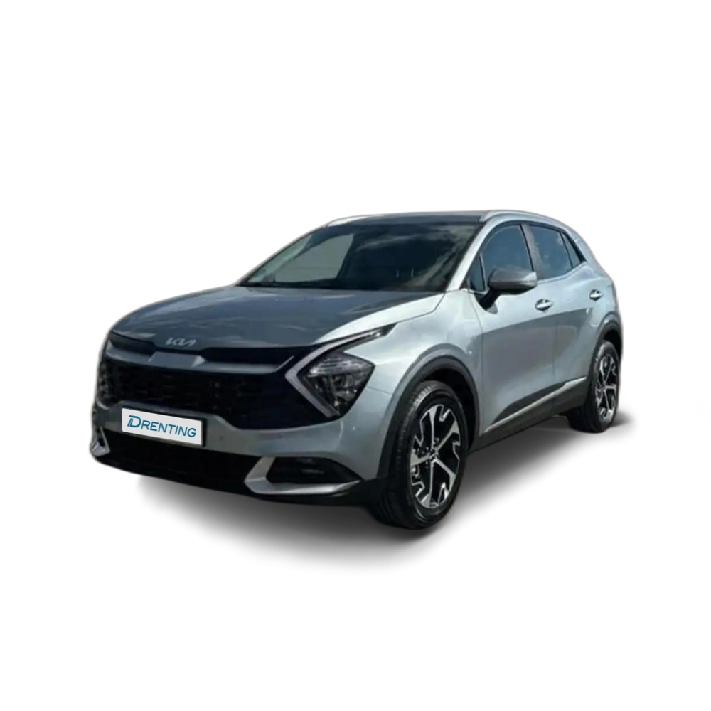 Renting Kia Sportage 1.6 T-GDI HEV TECH 4WD AUTO 215 5P Plateado