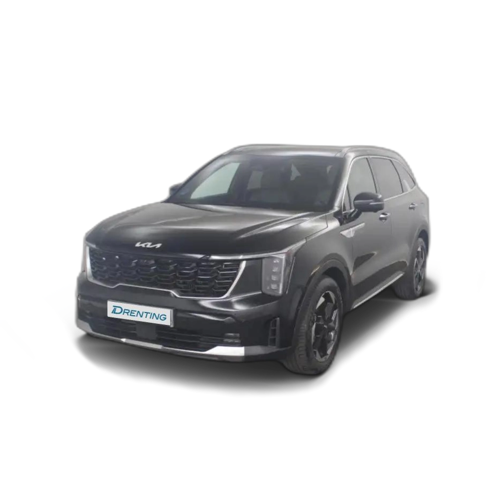 Renting Kia Sorento 1.6 T-GDi PHEV Emotion 4x4 7pl Negro