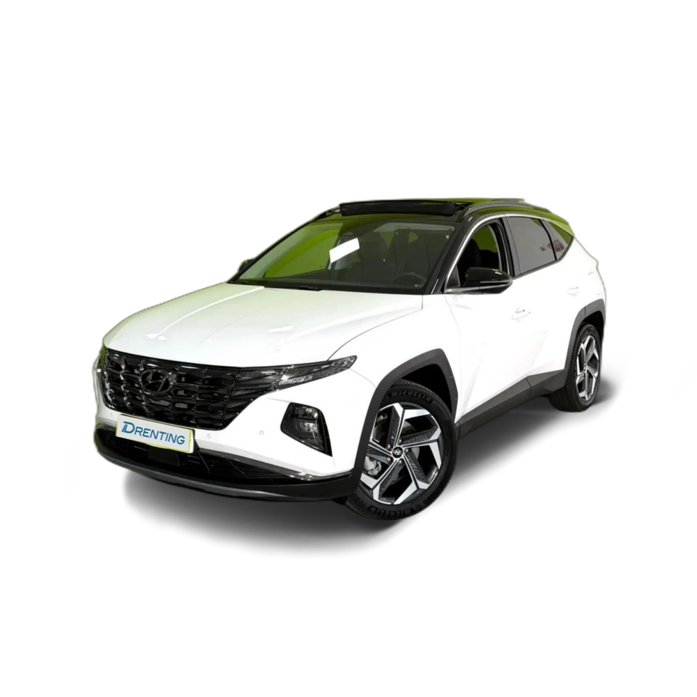 Renting Hyundai TUCSON 1.6 T HEV Tecno AT 239 Blanco 1