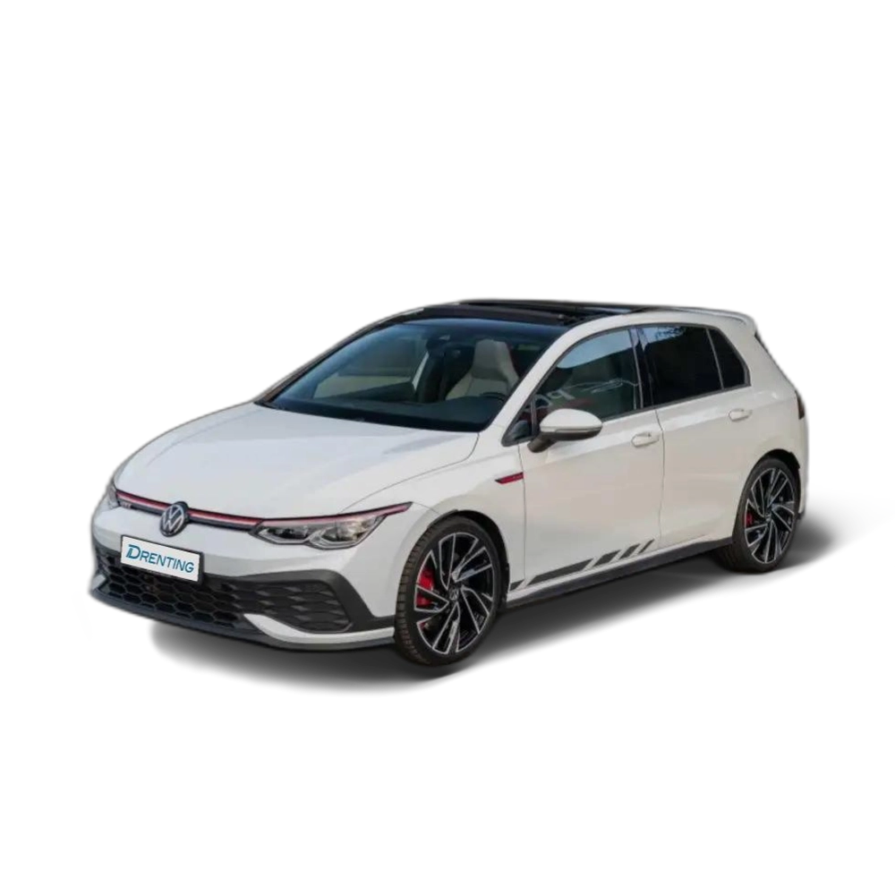 Renting Volkswagen Golf GTI 2.0 TSI Clubsport DSG 221kW Blanco