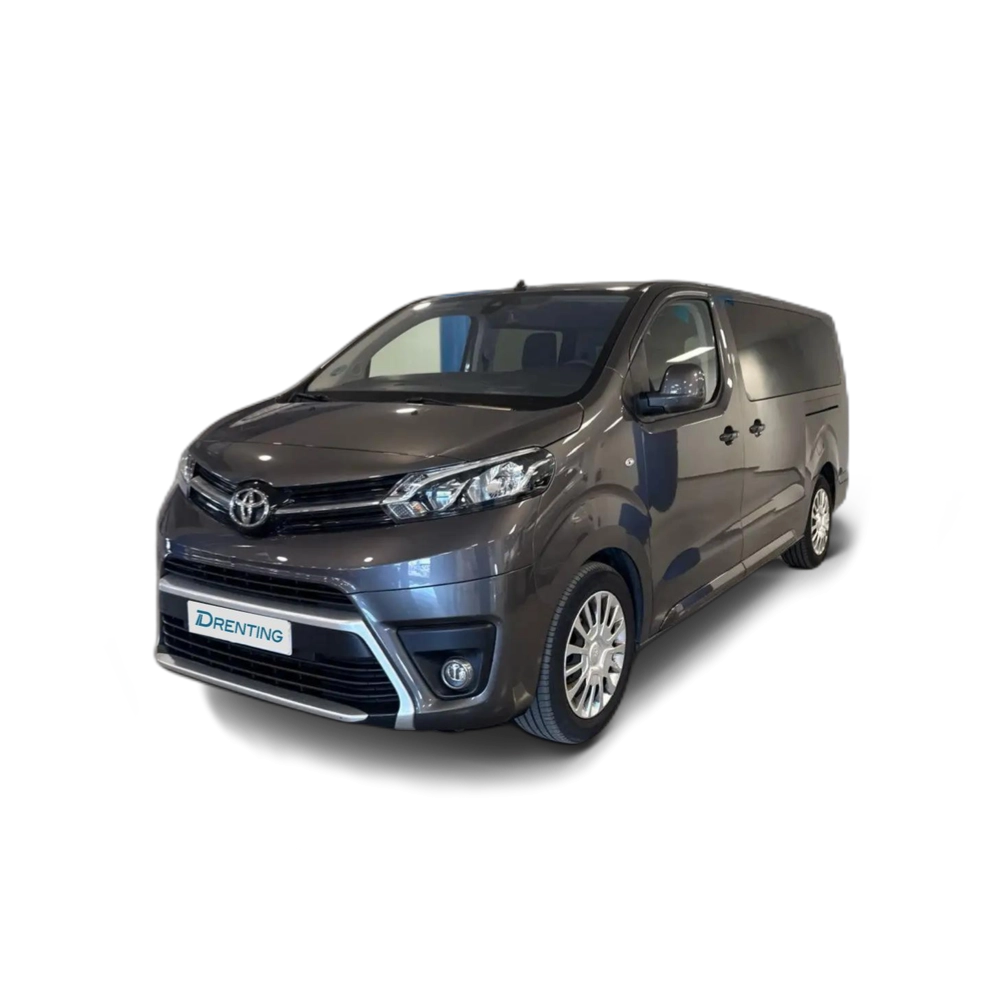 Renting Toyota Proace 2.0D 180CV VX PLUS SHUTTLE L2 AUT Marrón