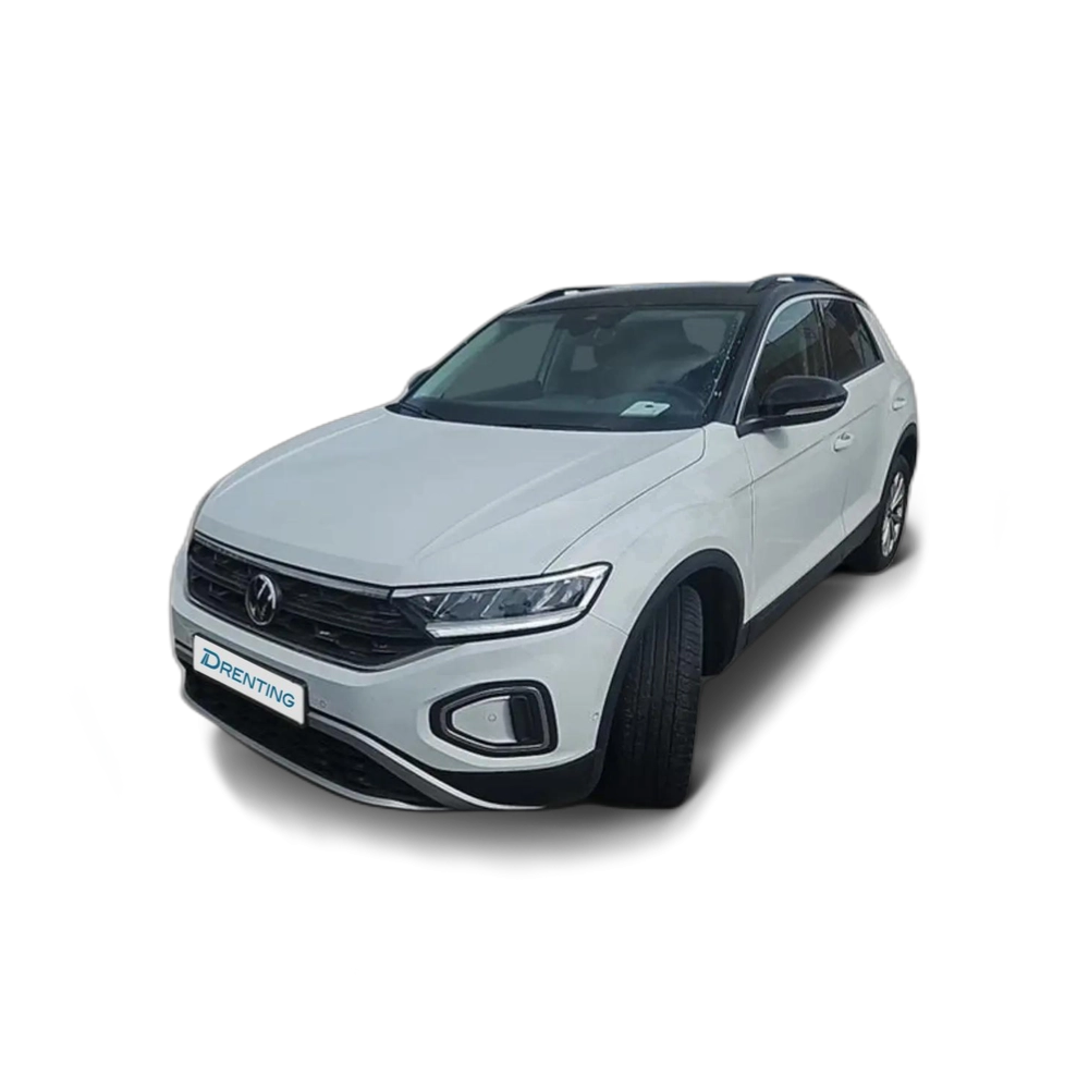 Renting Volkswagen T-Roc 2.0TDI Life DSG7 110KW Blanco 3