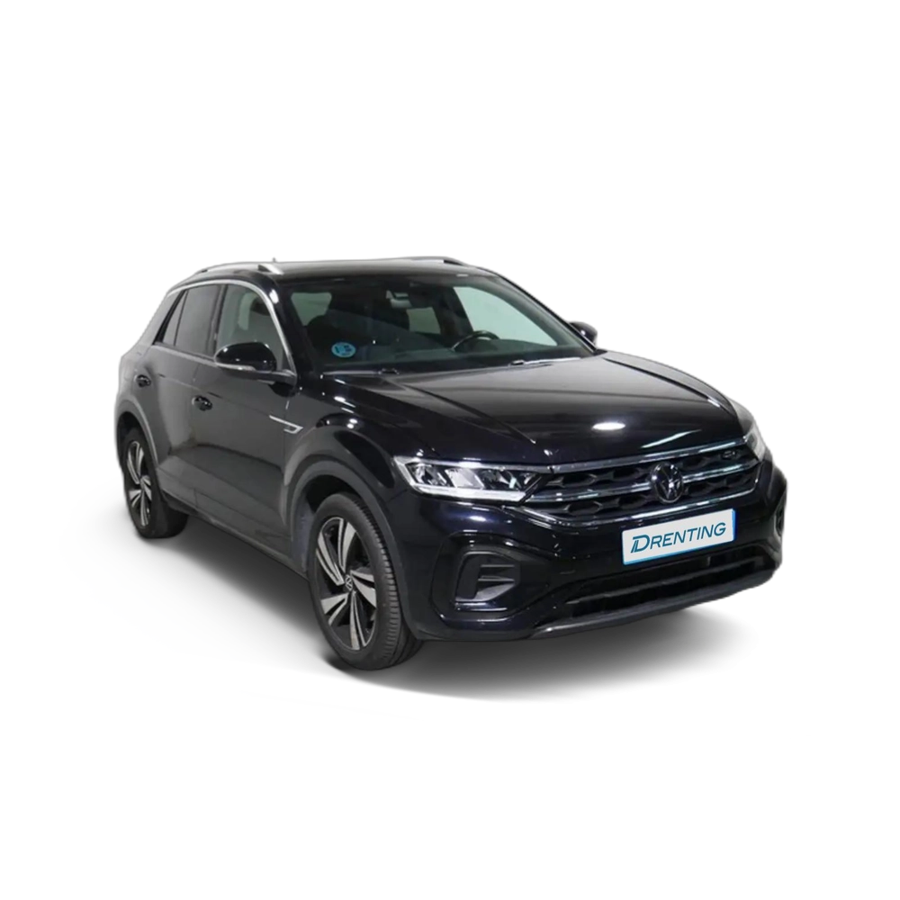 Renting Volkswagen T-Roc 2.0TDI R-Line DSG7 110KW Negro 1