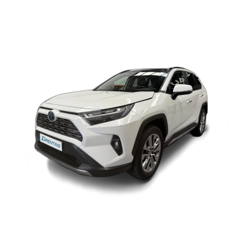 Renting Toyota RAV 4 2.5 hybrid 4WD Luxury Blanco