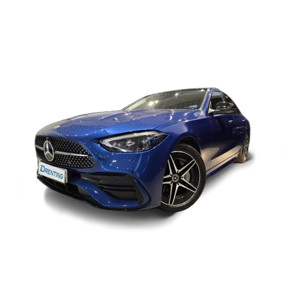 Renting Mercedes-Benz C 300 300e 9G-Tronic Azul