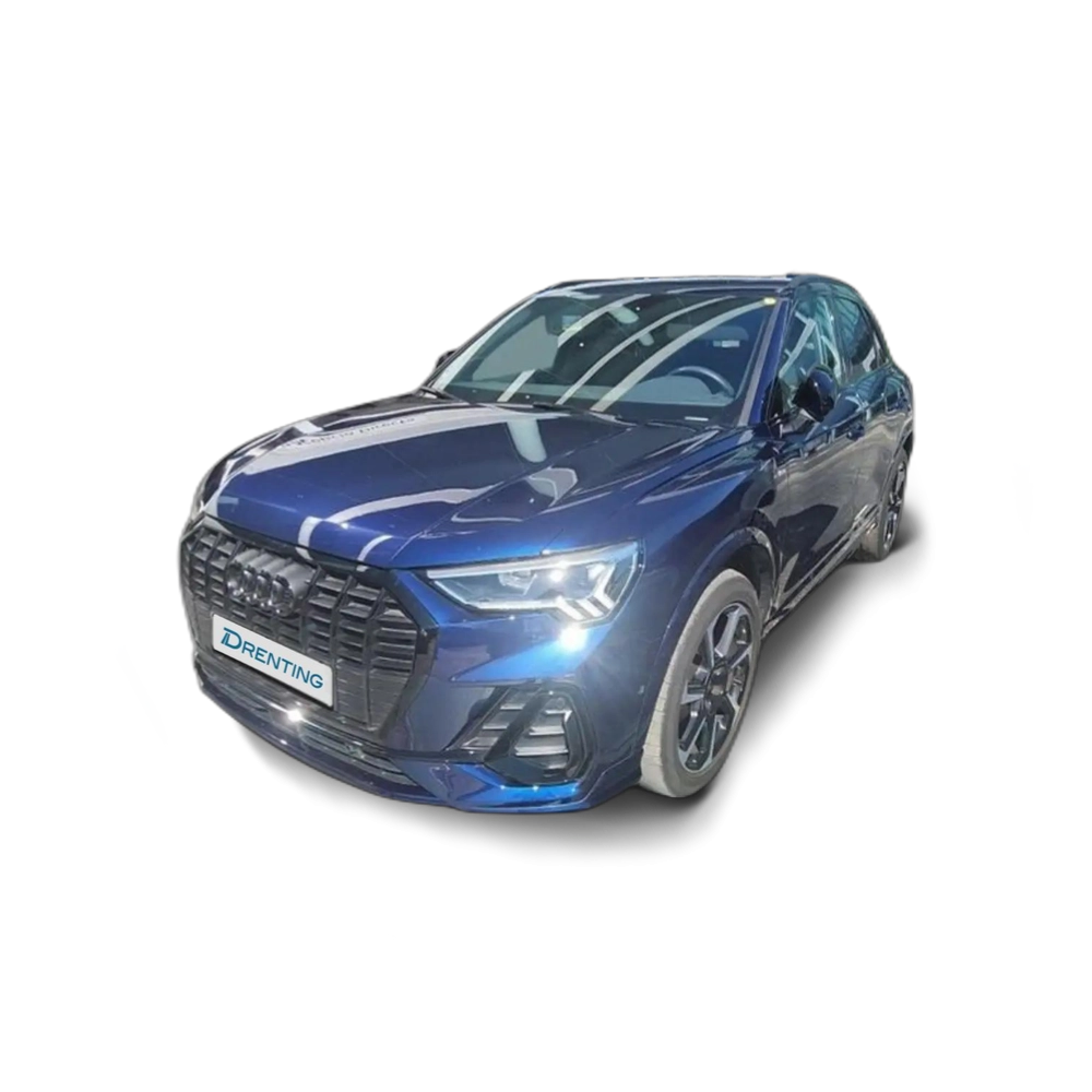 Renting Audi Q3 35 TDI Black line S tronic 110kW Azul 1