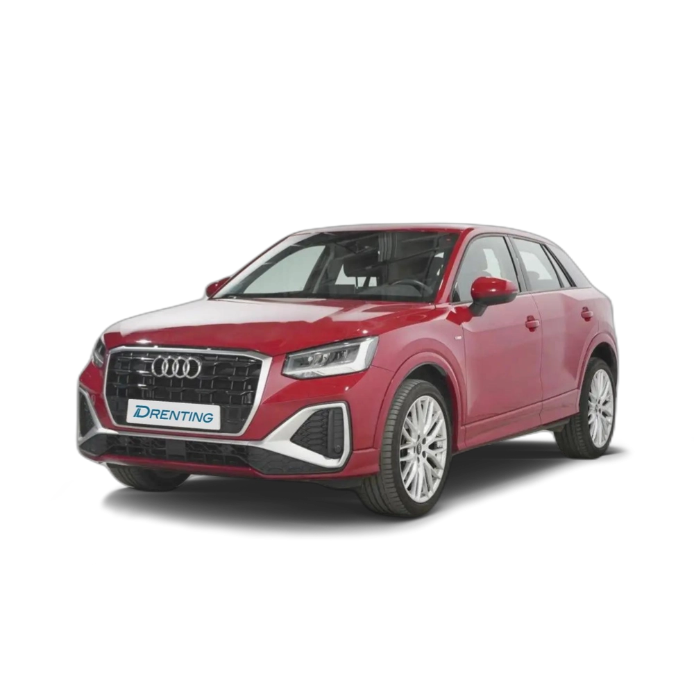 Renting Audi Q2 35 TFSI S line S tronic 110kW Rojo 2