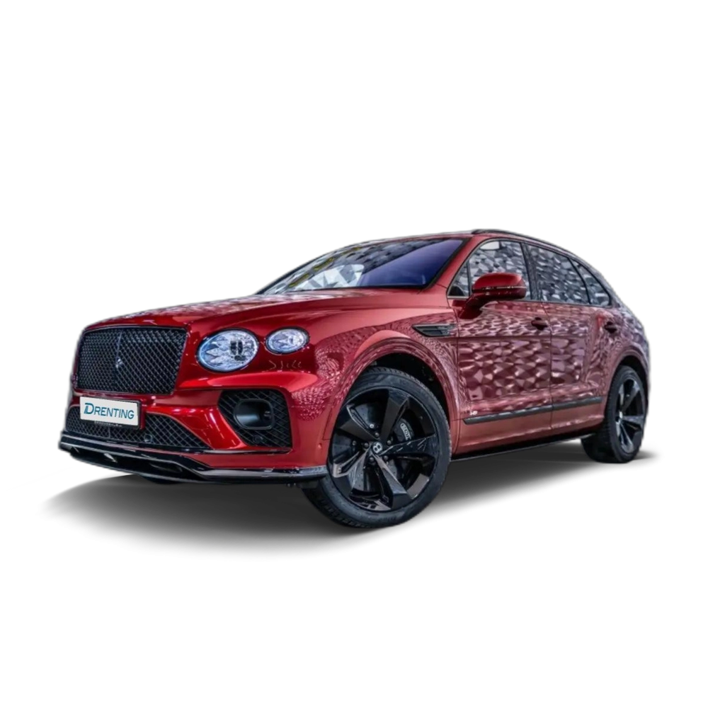 Renting Bentley Bentayga 4.0 V8 EWB Azure First Edition Rojo